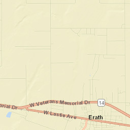 Erath Street Map