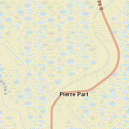 Pierre Part Street Map