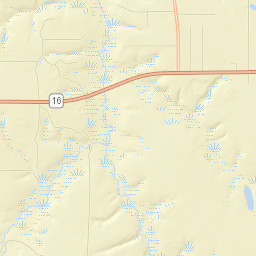 Clay County Street Map