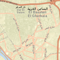 Maadi Street Map