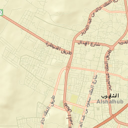 Sakakah Street Map