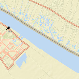 Al Fāw Street Map