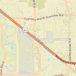 Oak Cliff Place Street Map