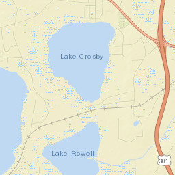 Bradford County Street Map