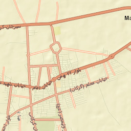 Bardsir Street Map
