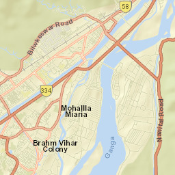 Haridwar Street Map