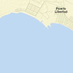 La Libertad Street Map