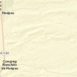 Huépac Street Map