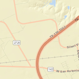 San Antonio Street, Lockhart, TX 78644, USA Street Map