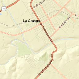 La Grange Street Map