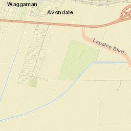 Avondale Street Map