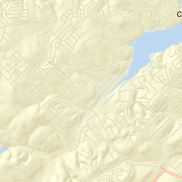 Canyon Lake Street Map