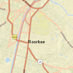 Roorkee Street Map