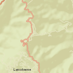 Lansdowne Street Map