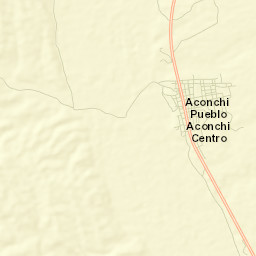 Aconchi Street Map