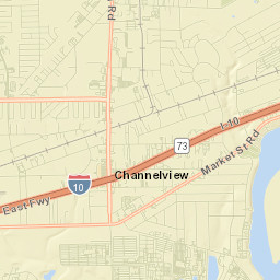 Channelview Street Map