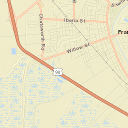 Franklin Street Map