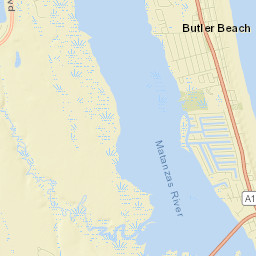Butler Beach Street Map