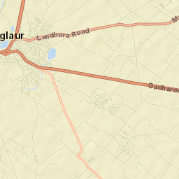 Manglaur Street Map