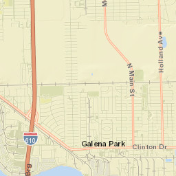 Galena Park Street Map