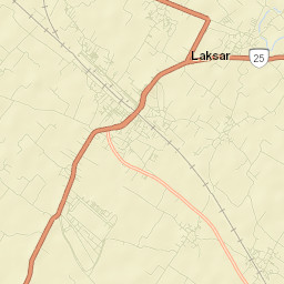 Laksar Street Map