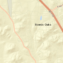 Scenic Oaks Street Map
