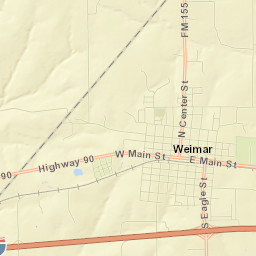 Weimar Street Map