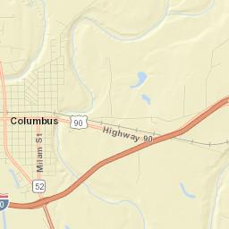 Columbus Street Map