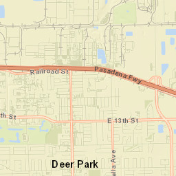 Deer Park Street Map