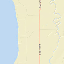 Chambers County Street Map