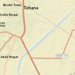 Tohana Street Map