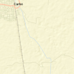 Carbo Street Map