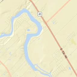 Lake Dunlap Street Map