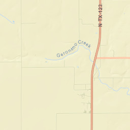 Geronimo Street Map