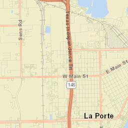 La Porte Street Map