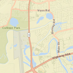 Sugar Land Street Map