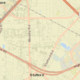 Stafford Street Map
