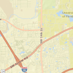 4501 SW 20th Ave, Gainesville, FL 32607 Street Map