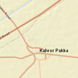 Kohror Pakka Street Map