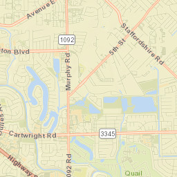 Fifth Street Street Map