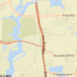 Taylor Lake Village Street Map