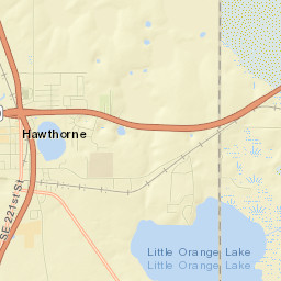Hawthorne Street Map