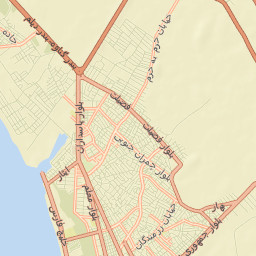 Bandar Ganaveh Street Map