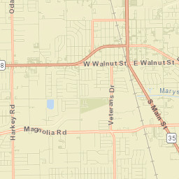 Pearland Street Map