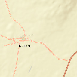 Nushki Street Map