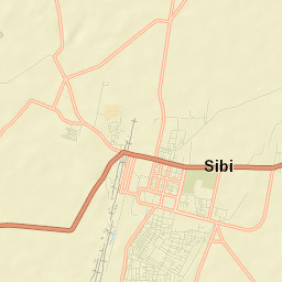 Sibi Street Map