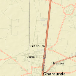 Gharaunda Street Map