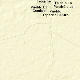 Tepache Street Map