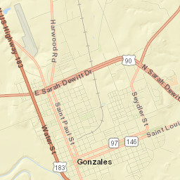 Gonzales Street Map