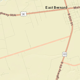East Bernard Street Map